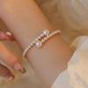 Kreative Pflaumenblüten Manschettenarmbänder für Damen Mode Exquisit Silberfarbe Floral Offenes Armband Armband Hochzeits Schmuck