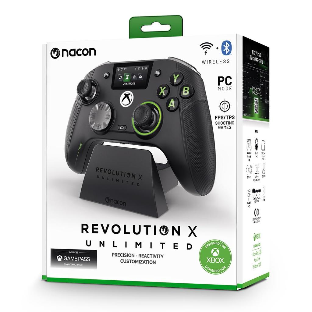 Licensed NACON REVOLUTION X Unlimited Controller with PC and Warranty [Xbox Product] [Compatible Xbox] (XBXREVXUJP) 1-Year