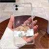 Phone Case For Motorola Moto E22s Soft Silicone TPU Clear Viral Beautiful Painted Pink Sand Beach Casing Shockproof Cover