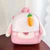Cartoon Adorable Bunny Kids Backpack Lightweight Oxford Cloth For Boys And Girls