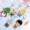 Acrylic Key Buckle for Son Goku Kami Tien Shinhan Vegeta Future Trunks Yamcha Q Version Anime Peripheral Car Key Pendant Gift