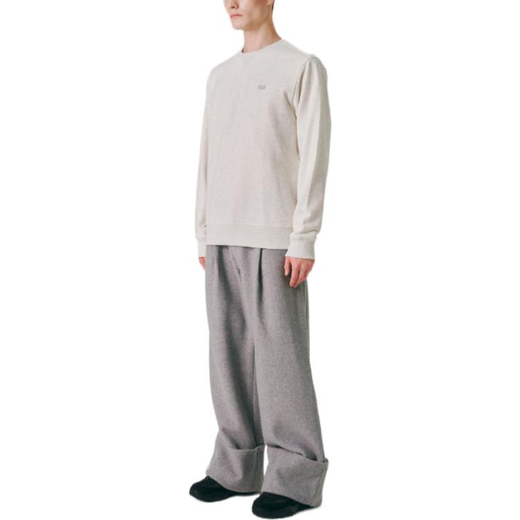 Fila Sweatshirts Unisex White Crew Neck Moderate Regular FS2POE3101X-SGE