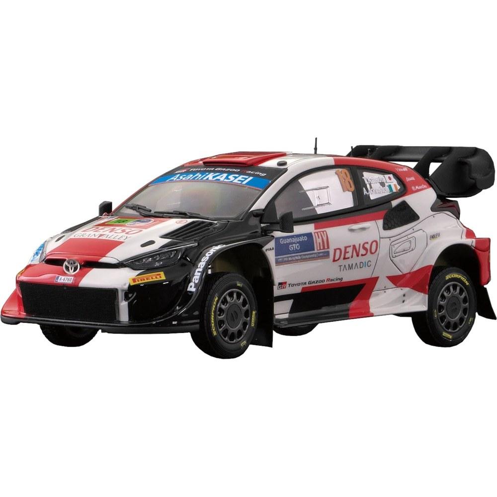 

Belkits 1/24 Toyota GR Yaris Rally1 Hybrid WRC 2023 Rally Mexico Winner Plastic Model Kit BEL026