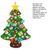Felt Christmas Tree for Toddlers with Lights DIY Games Kids
