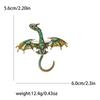 Vintage Enamel Small Flying Dragon Brooches For Men Dragons Pins 6-color Available Office Party Friend Gifts Accessories