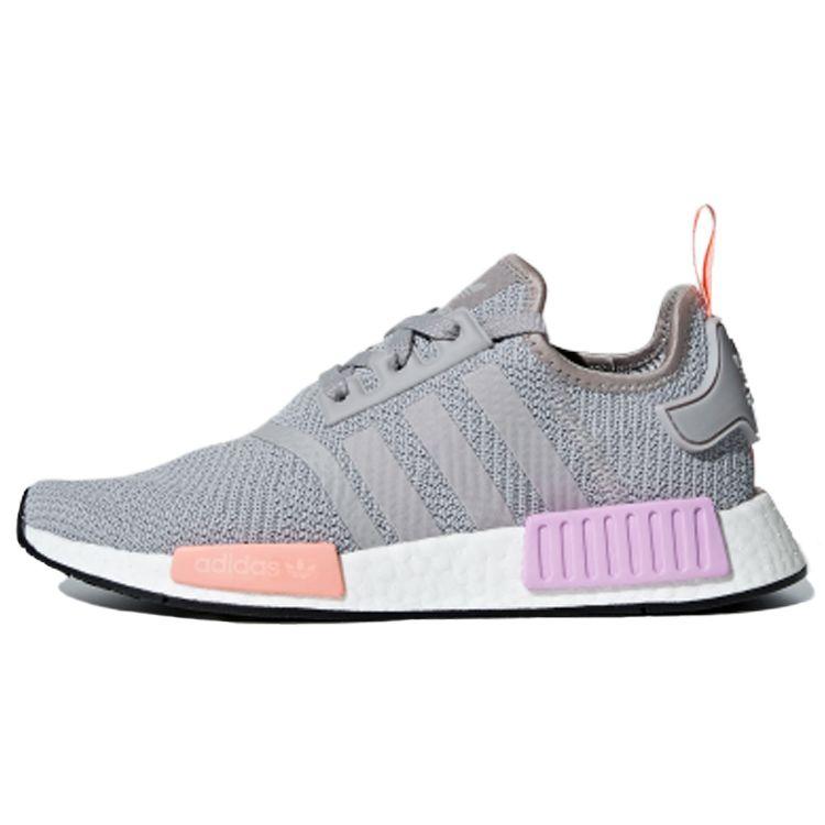 

adidas NMD_R1 Light Granite Женские кроссовки Серые прозрачно-оранжевые B37647