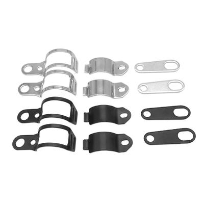 Supporto per montaggio luce indicatore di direzione per motocicletta, riposizionamento, morsetti forcella, supporto luce, supporto lampada per forcella anteriore da 30 mm a 45 mm