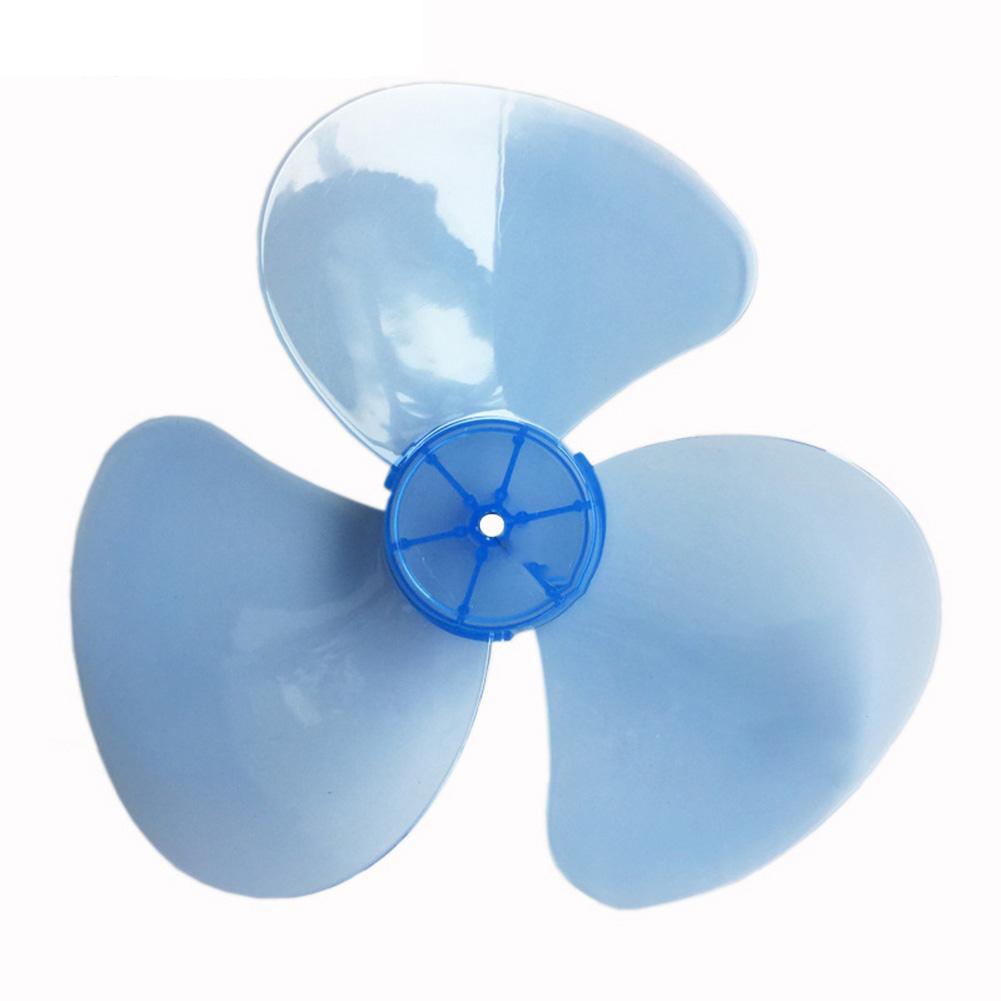 3 Leaves Fan Blade Plastic Fan Blade Home Cooling 8mm Diameter Central Round Hole Easy Installation Comfortable Cooling