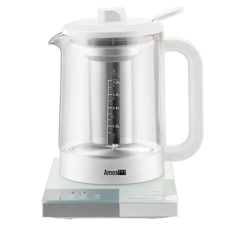 Amos 1.2L Pure Titanium Smart Health Kettle CN plug (adapter included)