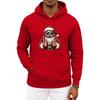 Men's  And  Women's  Christmas  Hooded Hood  Long Sleeves  Hoodie
