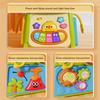 Baby Cute Activity Cube For Toddlers Ages 0-2 Cartoon Activity Play Cube With Music Educational Learning Toys