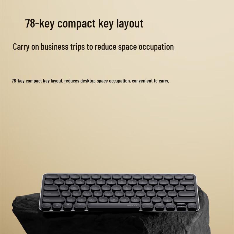 Rapoo NX8000 Wireless Silent Compact Keyboard Mouse Combo