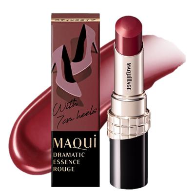 Maquillage Dramatic Essence Rouge Lipstick RS501 - Fruity Floral Scent, Luxurious Gloss, 4g