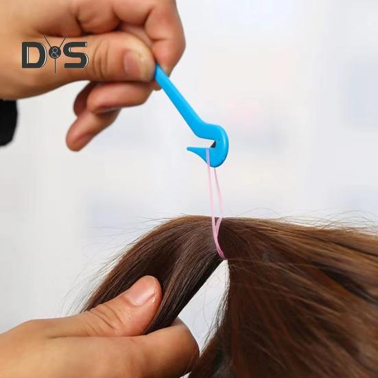 10Pcs Hair Pulling Hook Ponytail Rubber Band Removal Tool Hair Elastic Band Remover Portable Hair Accessory Cutter
