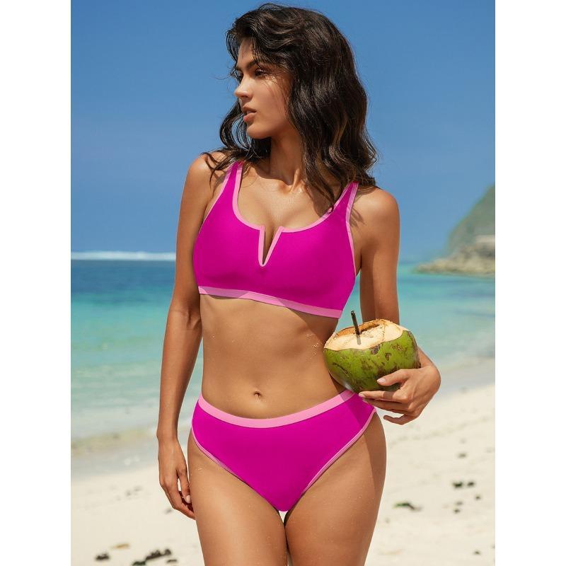 Fashion and Comfort Beach Vacation Swimsuit Sexy Bikini Swimsuit Women Swimwear Swimsuit Separate Fine Stitching In A Variety of Colors Beachwear