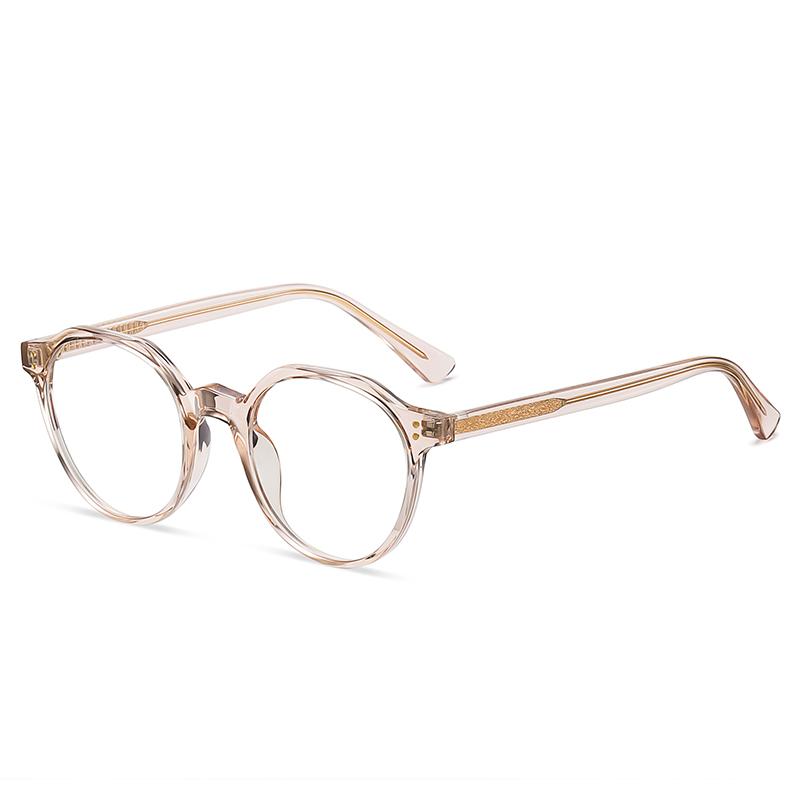 

2022 Trending Blue Light Blocking Men s Retro Glasses TR90 Anti Radiation Eyeglasses Women Round Transparent Fashion Eyewear