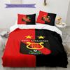 FBC MELGAR Pattern Bedding Set Quilt Cover Pillowcase Home Decor Gift (1 * duvet cover + 2 * pillowcase, without core)