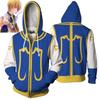 Hunter Hisoka Hunter Killua Zoldyck Zipper Jacket Cosplay Costume Hoodie Coat