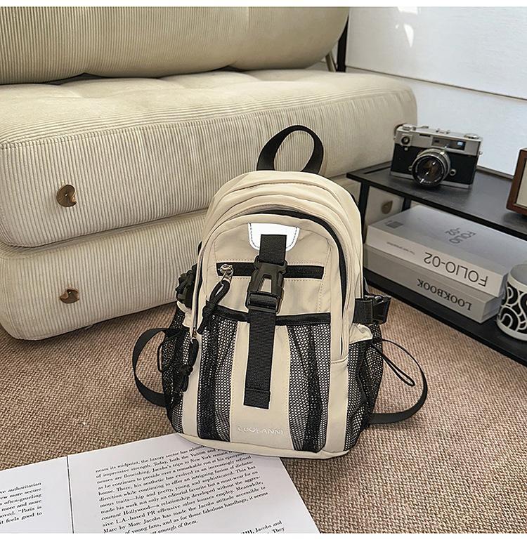 Schoolbag Tide Brand Functional Wind Backpack Mini Personality Cycling Backpack Leisure Sports Outdoor Mountaineering Camping Small Backpack