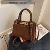 2025 Retro Frosted Textured Handbag: Versatile Women's Shoulder & Crossbody Bag