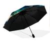 1 PC Automatic Folding Umbrella - Elephant Pattern, Portable & Foldable Design with 8 Ribs, Christmas Birthday Gifts