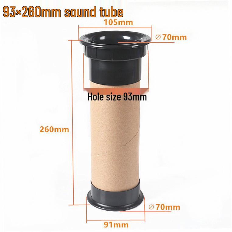 HiFi Car Speaker Port: 5-12 Inch Subwoofer Vent Sound Tube.