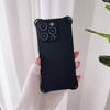 Solid color four corners anti-drop, suitable for Apple 14 mobile phone case integrated lanyard iPhone13 silicone 12promax soft case