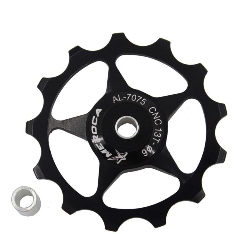 11T/13T Κράμα Αλουμινίου Ποδήλατο Βουνού MTB Πίσω Εκτροχιαστής Τροχαλία Οδηγός Τροχαλία Ποδήλατου Δρόμου Οδηγός