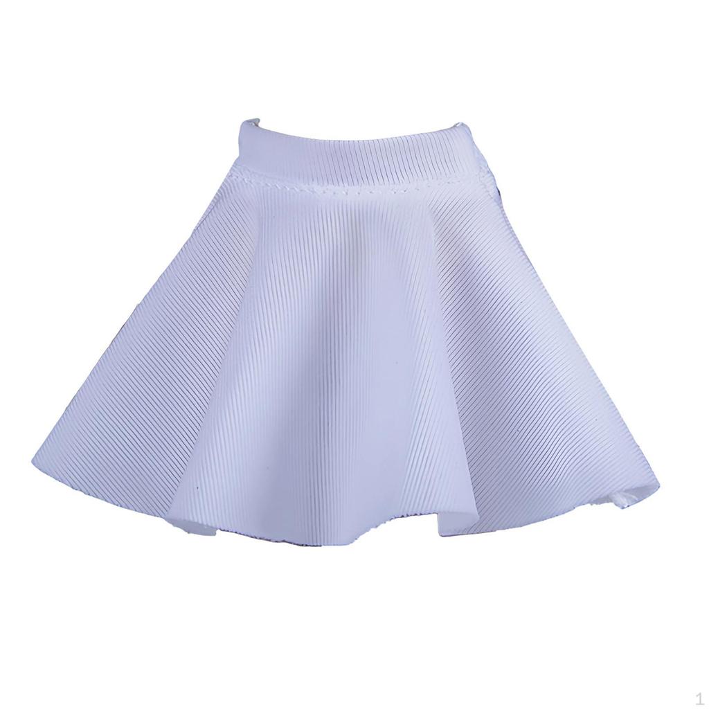1/12 Action Figure Clothes Dress Up Skirt Fashion Miniature Clothing Doll Costume for 6" Female