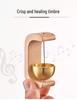 Japanese-Style Solid Wood Doorbell with Suction Cup - Entry Alert & Wind Chime Door Hanger