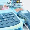 1 Set Electronic Game Lighting And Sound Effects Supermarket Cashier Toy Simulation Shopping Cash House Toys