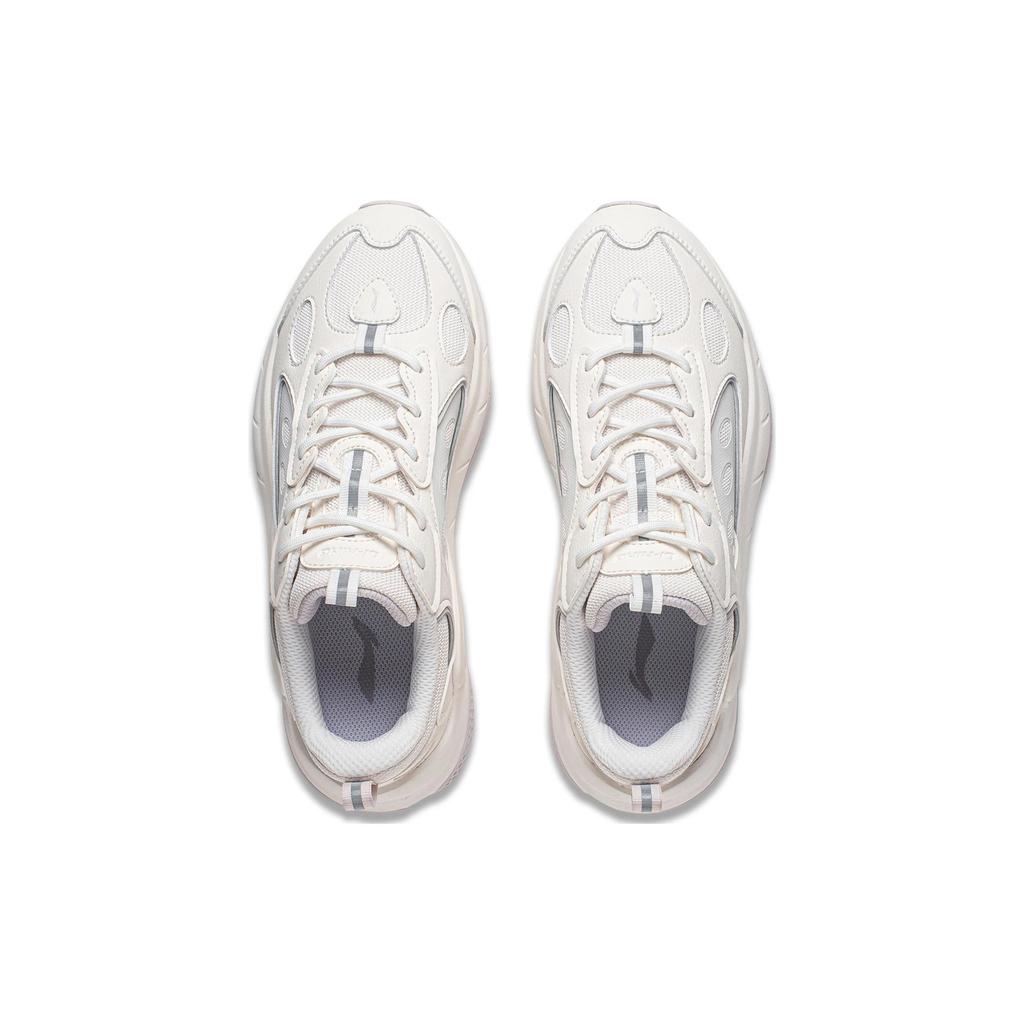 New LiNing Wing Wind Cushioning Wear Resistant Low Top Casual Shoes Women's White
