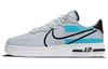Air Force 1 Low React 3M Pack Reines Platin Baltisches Blau CT3316-001