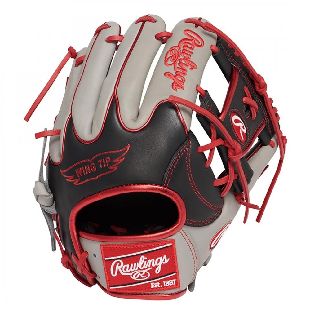 

Rawlings Baseball Glove Adult Softball MLB Color Sync COLOR SYNC [For Infielders] Size 11.25 GR4HMN52W BlackGray - Right-handed pitcher