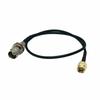 /SMA Male To BNC Female Connector RG174 Adapter Antenna Signal Cable.