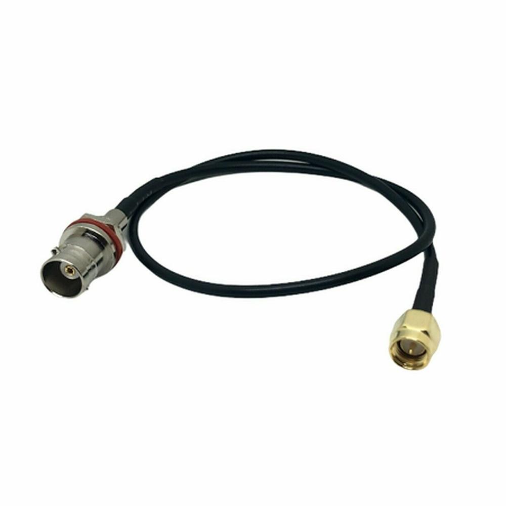 /SMA Male To BNC Female Connector RG174 Adapter Antenna Signal Cable.