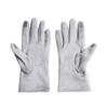 Ouie Padded Needlework Gloves Silver OU1509