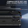 Defense Armor Series for iPhone 14 Pro Max Clear Back Phone Case TPU+PC Shock Absorption Cover