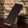 Travel Tie Case Portable Leather Necktie Storage Box for Business Commuters, Men
