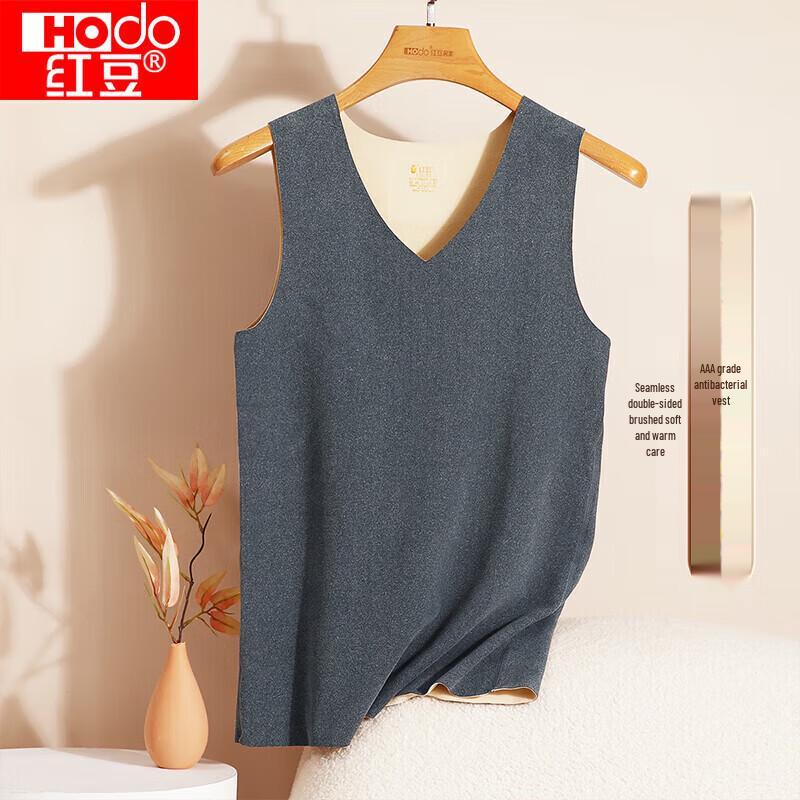 

Мужской бесшовный терможилет с V-образным вырезом Hongdou L