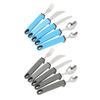 5pcs Adaptive Cutlery Set Anti Shake Adaptive Utensils Set Adaptive Flatware Set with Nonslip Handle