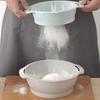 Tamiz de Harina para Cocina Colador Manual Semichef para Azúcar Tamizador de Polvo Ahorro de Espacio herramientas de repostería de cocina