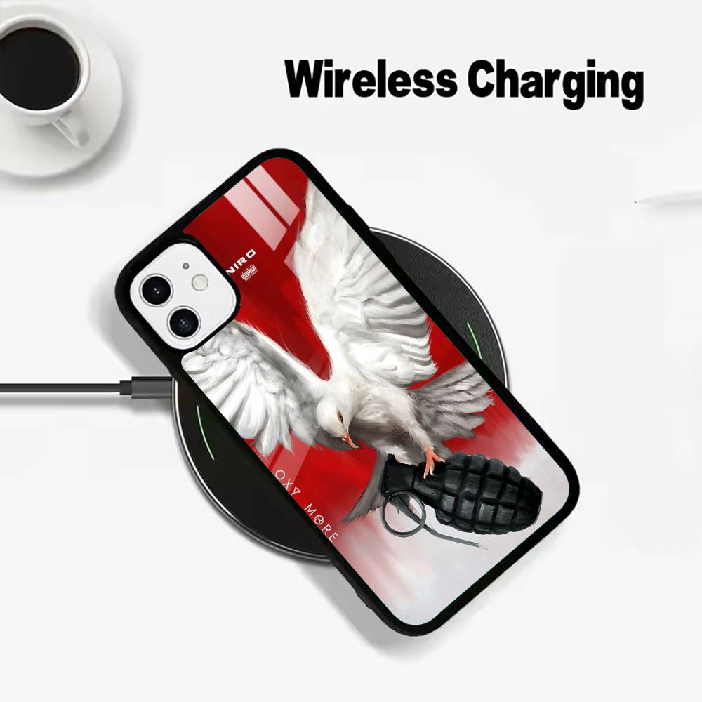 Rapper from Blois-N-Niro For IPhone17 16 15 14 13 12 11 Plus Pro Max Plus Wireless Charger Phone Case