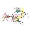 Accessorio Cablaggio Circuito Chitarra Selettore a 5 Vie Jack Cablaggio Controllo Tono Volume Chitarra