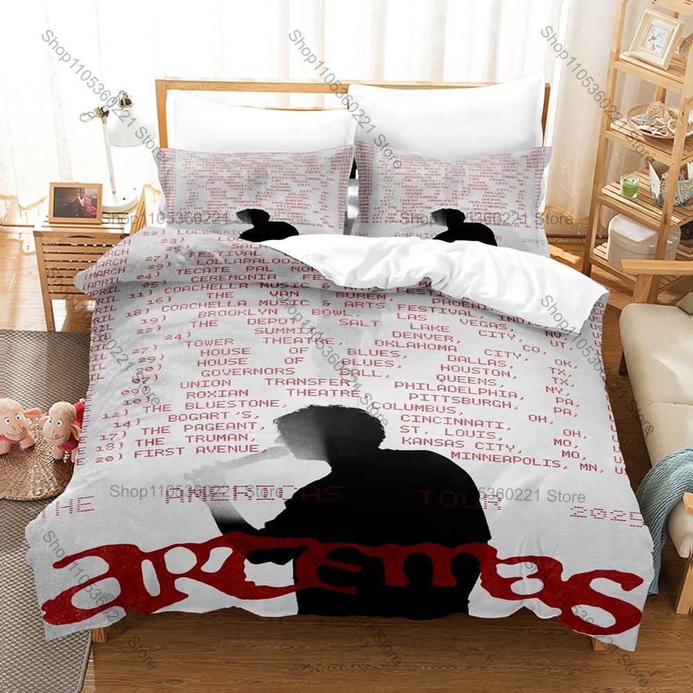 Cool Artemas The Americas Tour Duvet Cover + 2 Pillowcases Alt Pop Singer 3D Print Polyester Bedding Fan Bedroom Decor