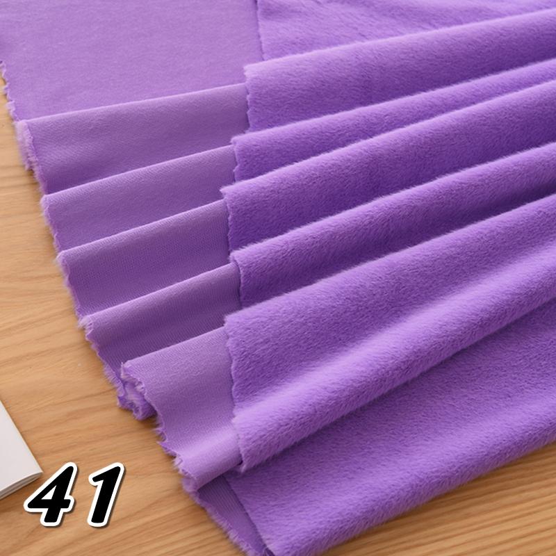 50*40cm Encrypt Imitation Rabbit Fur Fabric Thicken Plush Counter Background Clothing Fabric Handmade DIY Sewing Doll Fabric