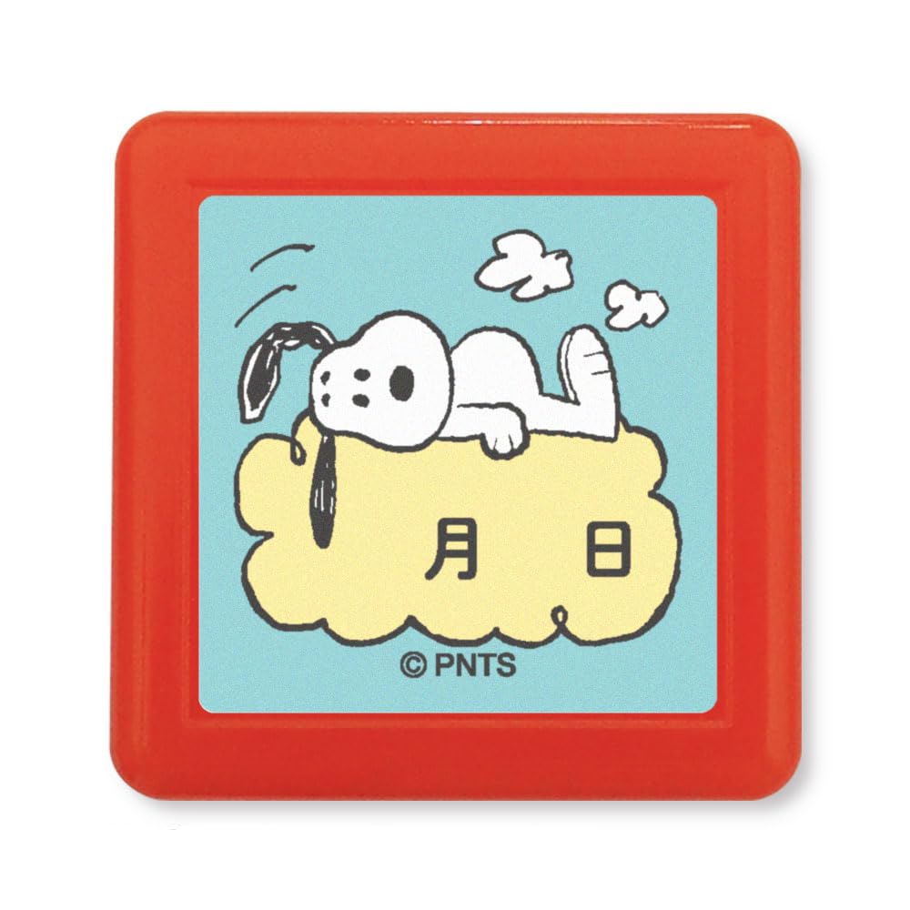 Штамп для лица N Snoopy Проникающий штамп Дата Детский 2218-016