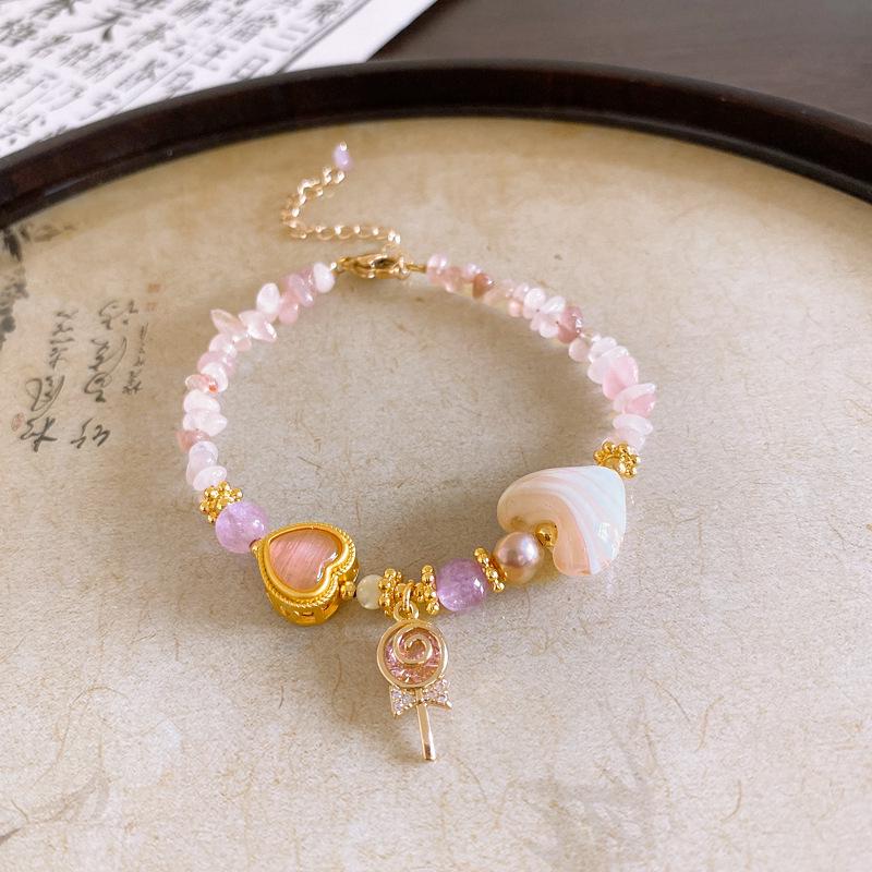 2024 Hot-Selling Women's Luxury Natural Stone Beaded Bracelet - Ethnic Chinese Style