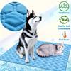 Breathable Cat-shaped Cooling Mat Washable Ice Silk Blanket  For Cat Small Medium Dogs