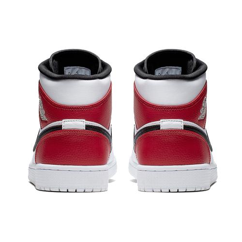 New Air Jordan 1 Mid 'White Chicago' 554724-116